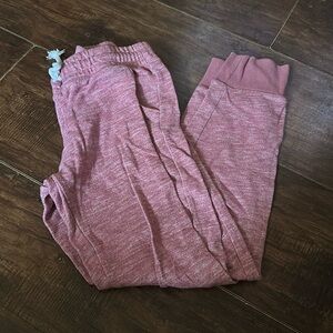 Pink girls joggers